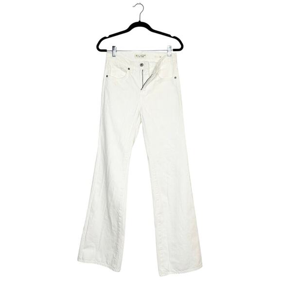 Nili Lotan Celia Bootcut Jeans Women’s Cream Wash Size 24 - Picture 3 of 11